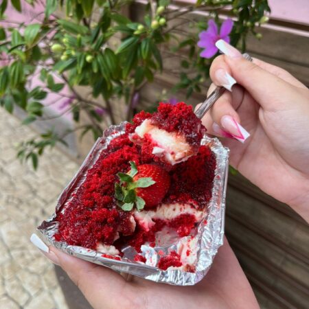 Pavê delícia de morango